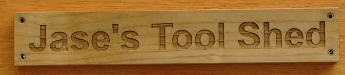 Timber sign Treated pine 50 x 300 mm
