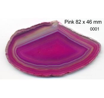 Pink 1A Polished Agate