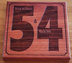 Red gum sign number and name engraveed