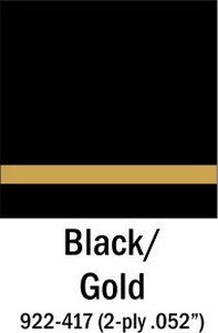 Black satin - gold laminate