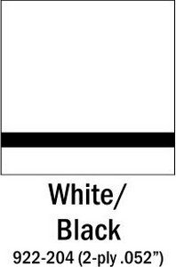 white - black laminate