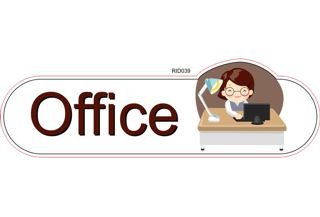 Office ID sign