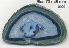 Blue 1A Polished Agate