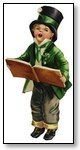  St Patricks Day boy reading from book 101