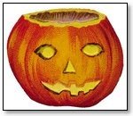 Halloween  pumpkin with face 198