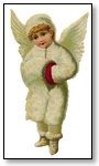 Christmas white angel 279
