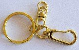 Key Chain (L) Gold or Nickel