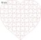 jigsaw timber heart 69 pcs