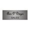 Personal Engraved Name Tag 25 mm high (1.0") by chosen length