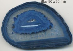Blue 2A Polished Agate