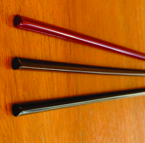 Chopsticks Triangular Gloss Melamine Engraved or Printed