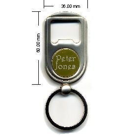 Bottle opener Key Ring