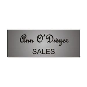 Personal Engraved Name Tag 25 mm high (1.0") by chosen length