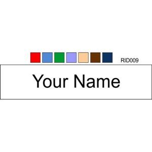 Printed Name ID sign