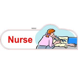 Nurse ID sign