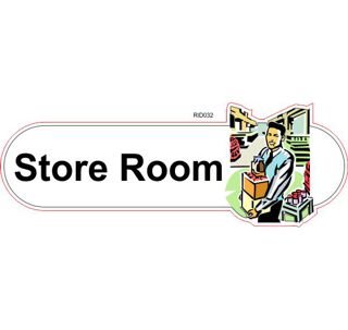 Store room ID sign
