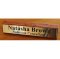 Desk Name Plate Timber 200 mm long