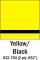 Yellow - black laminate