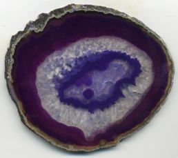 Purple Polished Agate
